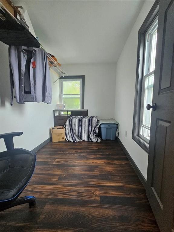 57 Interstate Pkwy, Bradford-City, PA 16701 - walk in closet featuring wood finished floors