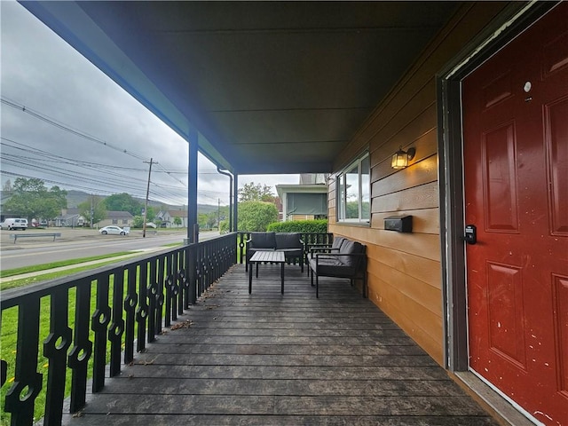 57 Interstate Pkwy, Bradford-City, PA 16701 - deck featuring a porch