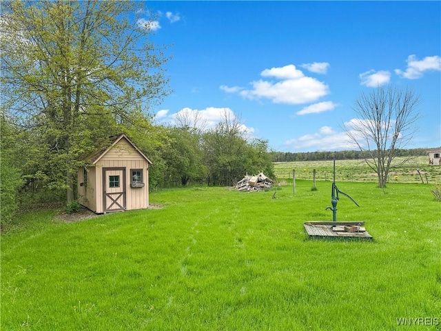 2669 Town Line Rd, Mount Morris, NY 14517 - view of grassy yard featuring a view of countryside