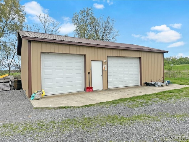 2669 Town Line Rd, Mount Morris, NY 14517 - view of detached garage