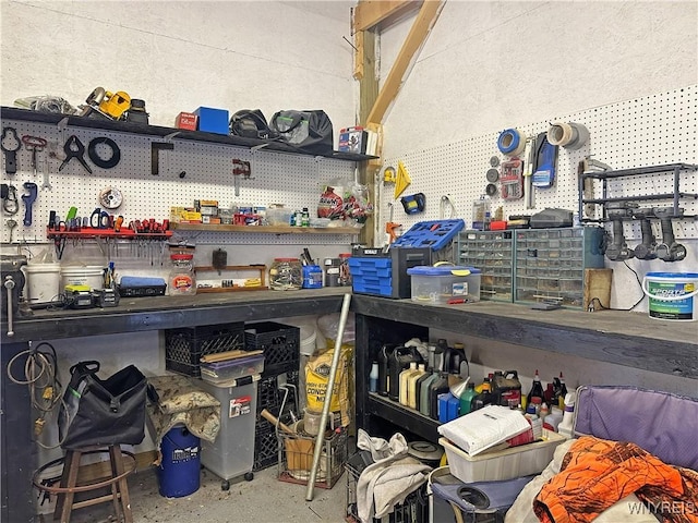 2669 Town Line Rd, Mount Morris, NY 14517 - misc room featuring a workshop area