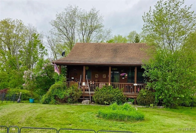2669 Town Line Rd, Mount Morris, NY 14517 - view of front of home with a porch