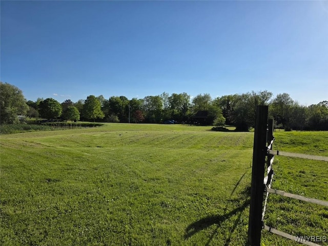 2669 Town Line Rd, Mount Morris, NY 14517 - view of yard featuring a view of countryside
