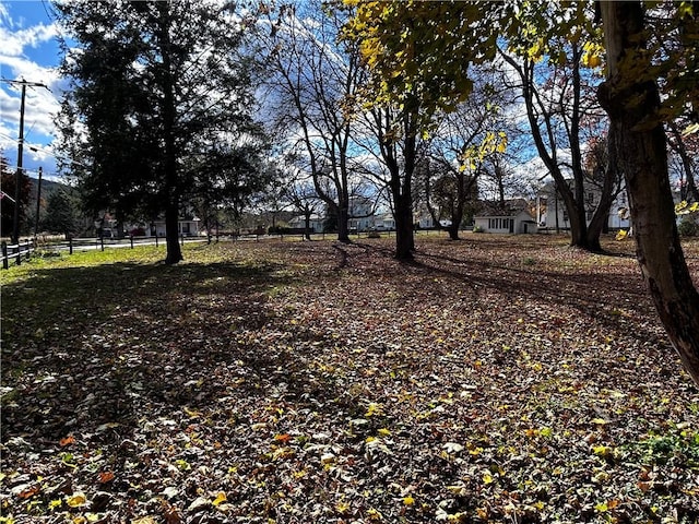 93 Main St, Laurens, NY 13796 - view of yard with fence