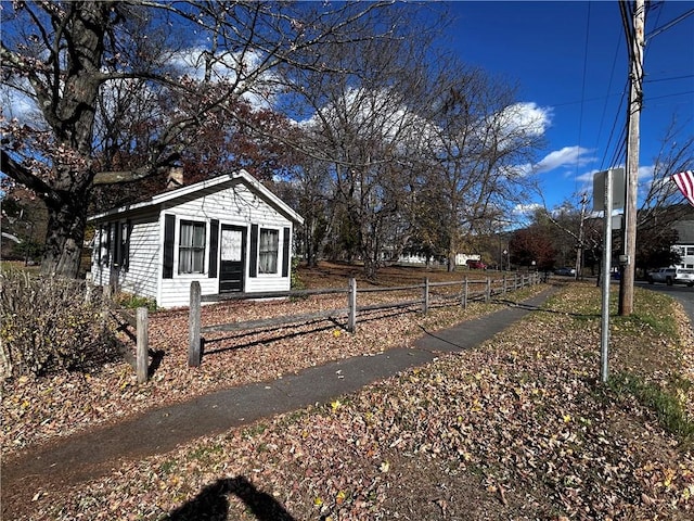 93 Main St, Laurens, NY 13796 - exterior space featuring fence