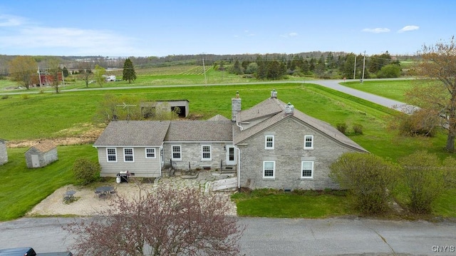 2066 Deerlick Rd, Cape Vincent, NY 13618 - overview of rural landscape
