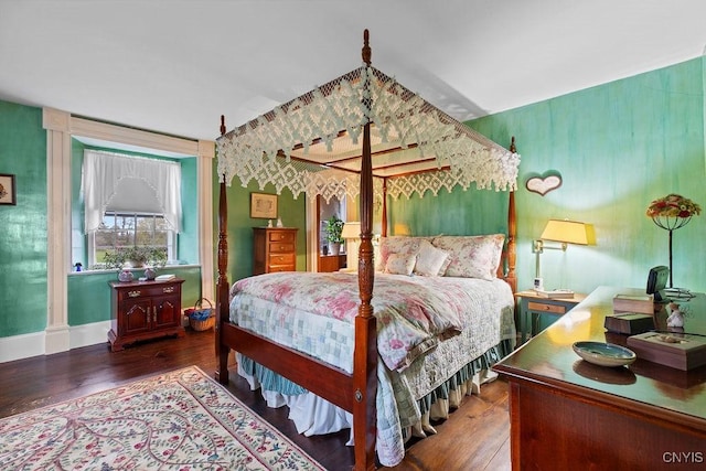 2066 Deerlick Rd, Cape Vincent, NY 13618 - bedroom featuring wood finished floors and baseboards