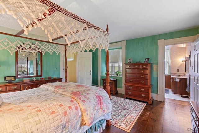 2066 Deerlick Rd, Cape Vincent, NY 13618 - bedroom with hardwood / wood-style floors and baseboards