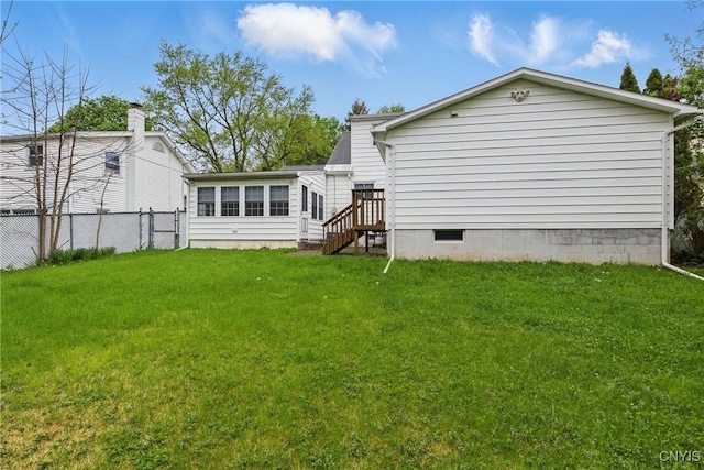 106 Lee Ter, Manlius, NY 13057 - back of house with crawl space