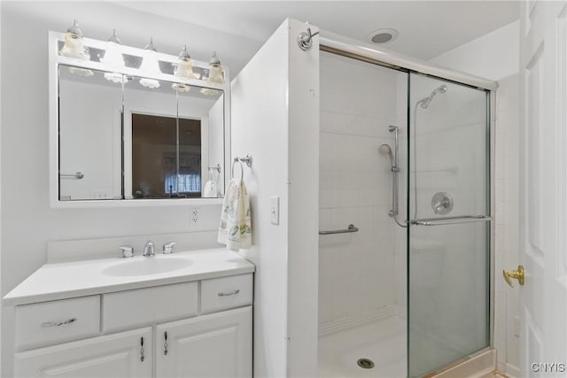 106 Lee Ter, Manlius, NY 13057 - bathroom featuring a stall shower and vanity