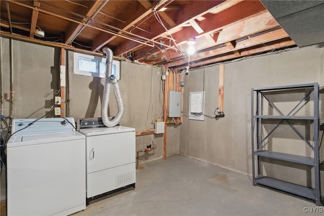 106 Lee Ter, Manlius, NY 13057 - basement featuring separate washer and dryer