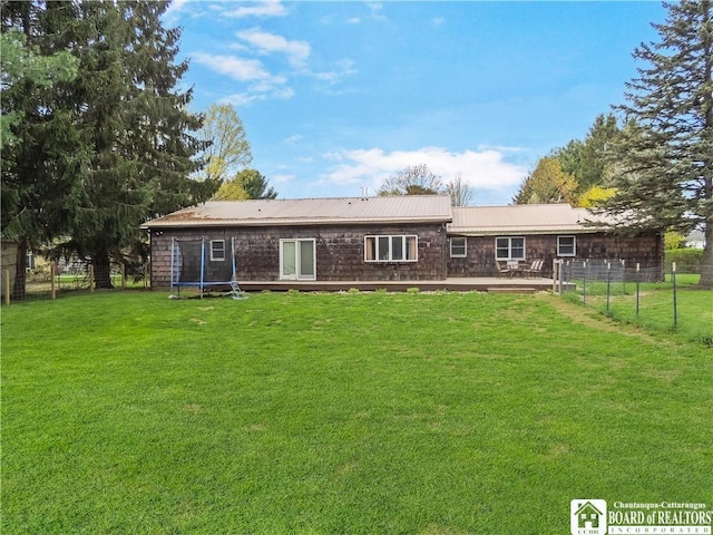 3830 E Ross Mills Rd, Ellicott, NY 14733 - back of house featuring metal roof
