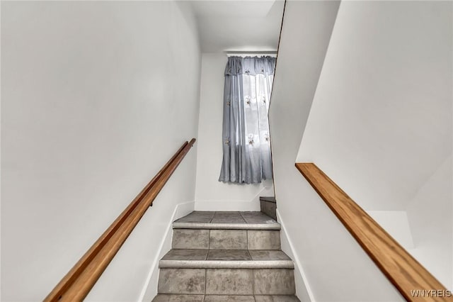 61 Norwalk Ave, Buffalo, NY 14216 - staircase with tile patterned flooring