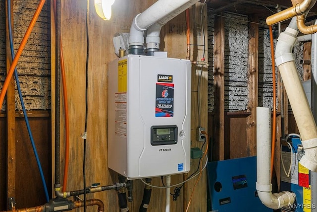 utilities with tankless water heater