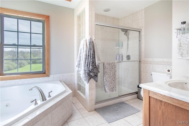 20948 Nys Rte 180, Hounsfield, NY 13634 - bathroom with a shower stall, plenty of natural light, and a garden tub