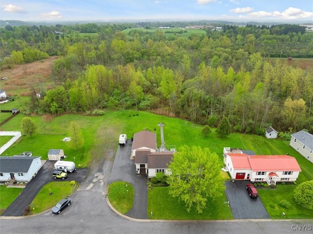 120 Getmac Ave, Lenox, NY 13032 - drone / aerial view of a heavily wooded area