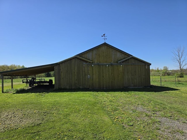 4138 Hubbs Rd, Hector, NY 14818 - view of pole building