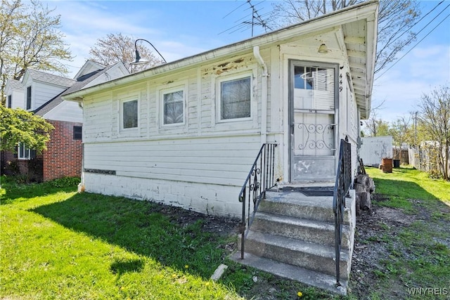 449 Madison Ave, Evans, NY 14006 - rear view of house featuring entry steps