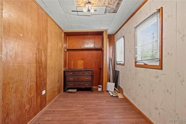 449 Madison Ave, Evans, NY 14006 - hall with light wood-style floors and ornamental molding