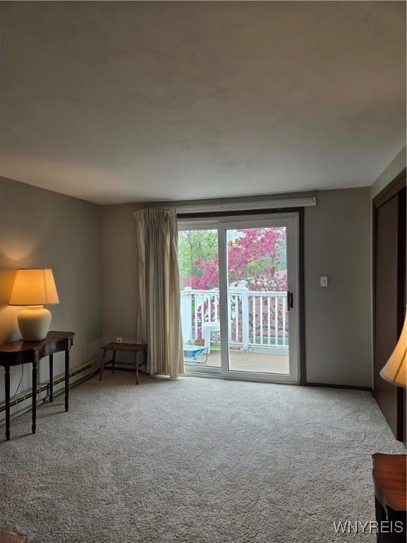 empty room with carpet