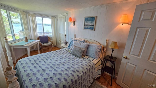 5416 W Lake Rd, Fleming, NY 13021 - bedroom featuring wood finished floors