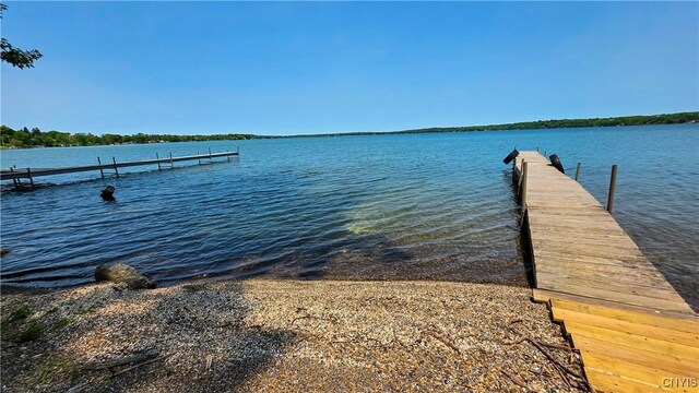 5416 W Lake Rd, Fleming, NY 13021 - dock featuring a water view