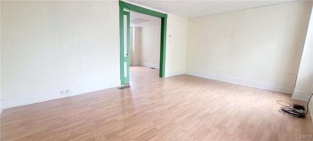 416 Pond St, Rome-Inside, NY 13440 - unfurnished room with light wood-style flooring and baseboards
