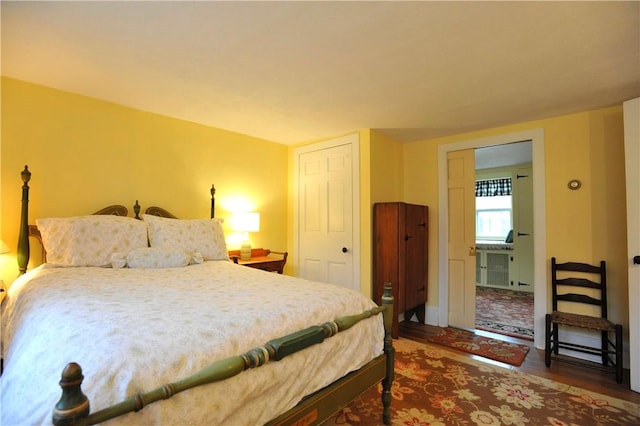 77 Hendy Creek Rd, Big Flats, NY 14905 - bedroom featuring wood finished floors