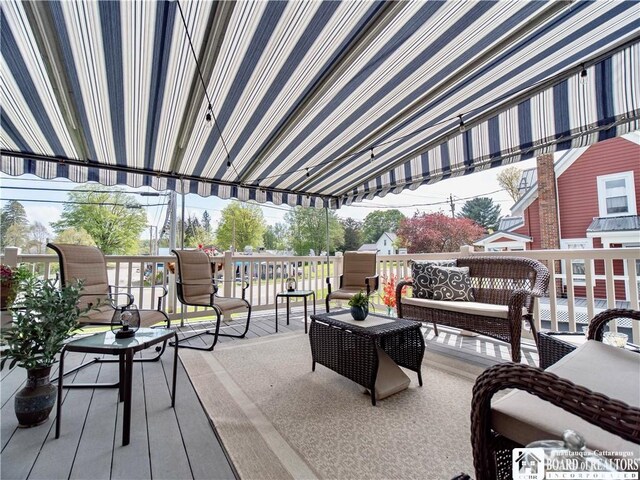 10412 Main St, Mina, NY 14736 - view of patio / terrace featuring outdoor lounge area