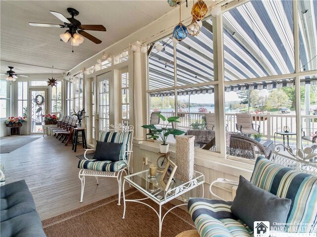 10412 Main St, Mina, NY 14736 - view of sunroom / solarium