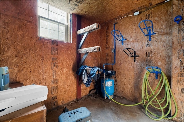 view of storage room