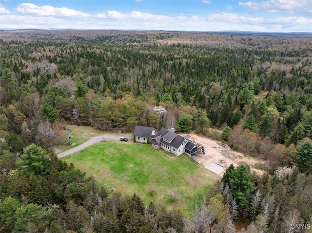 463 Hughes Rd, Russia, NY 13438 - aerial overview of property's location featuring a heavily wooded area