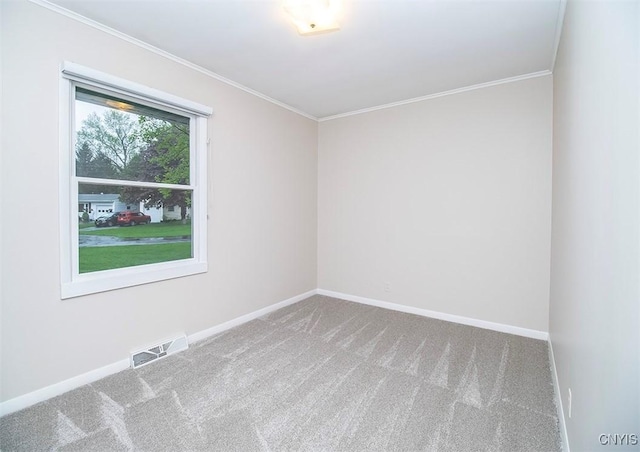 6 Tyler Ct, Manlius, NY 13104 - empty room with carpet, baseboards, and crown molding