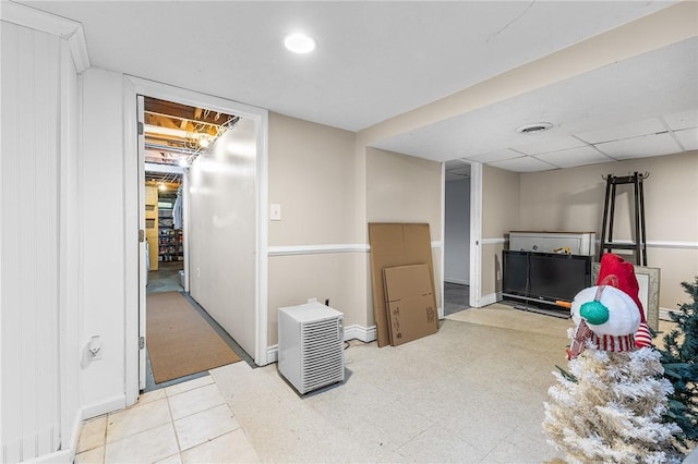 2033 Clarkson Parma Tl Rd, Clarkson, NY 14420 - finished basement featuring baseboards