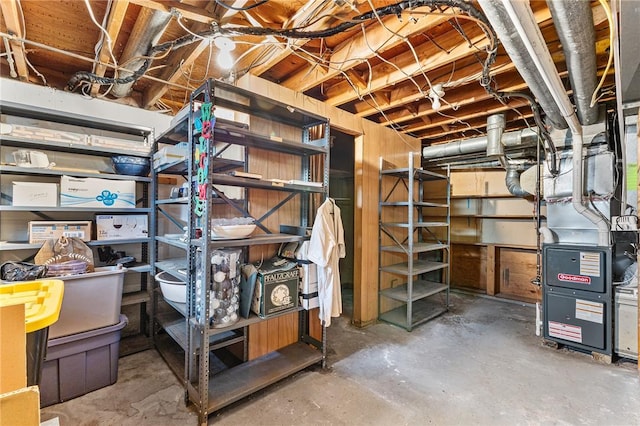 2033 Clarkson Parma Tl Rd, Clarkson, NY 14420 - storage room featuring heating unit