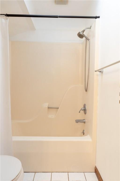 48 Hemlock Ln, Erwin, NY 14870 - bathroom with tile patterned floors and bathtub / shower combination