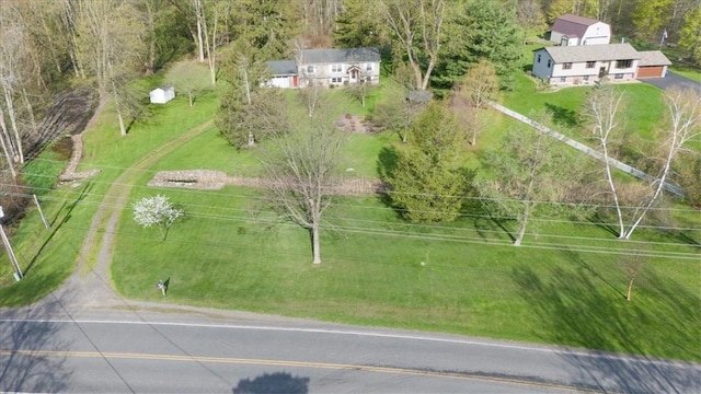 view of subject property