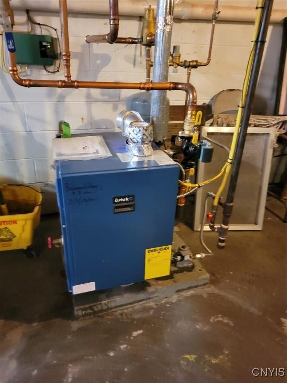 3130 Meadow View Ln, Sennett, NY 13021 - utilities with a heating unit