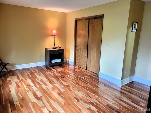 3130 Meadow View Ln, Sennett, NY 13021 - unfurnished bedroom with light wood-style flooring and baseboards
