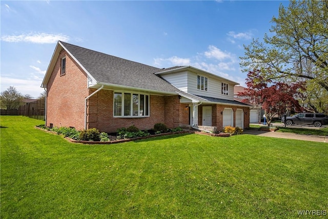 187 Dan Troy Dr, Amherst, NY 14221 - traditional-style home featuring concrete driveway, brick siding, and roof with shingles