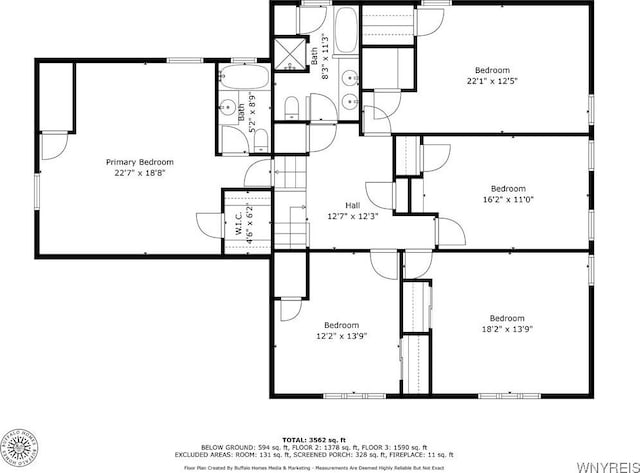 187 Dan Troy Dr, Amherst, NY 14221 - floor plan / room layout