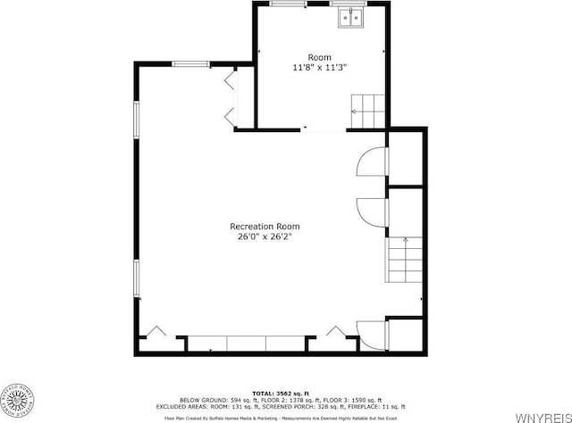 187 Dan Troy Dr, Amherst, NY 14221 - room layout