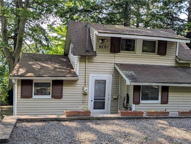 9107 E Shore Rd, Howard, NY 14810 - view of front of house with a shingled roof