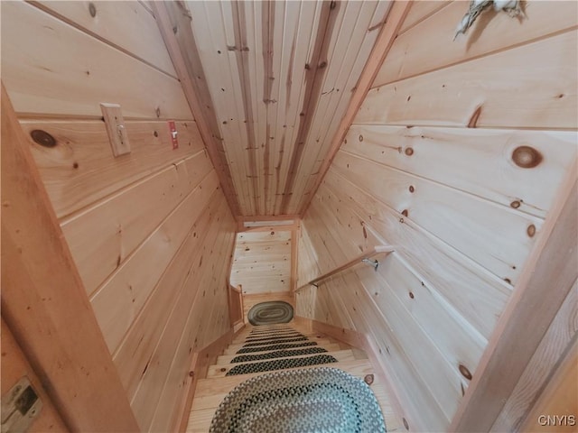 177 Woodchuck Run, Jefferson, NY 12093 - detailed view of wood walls