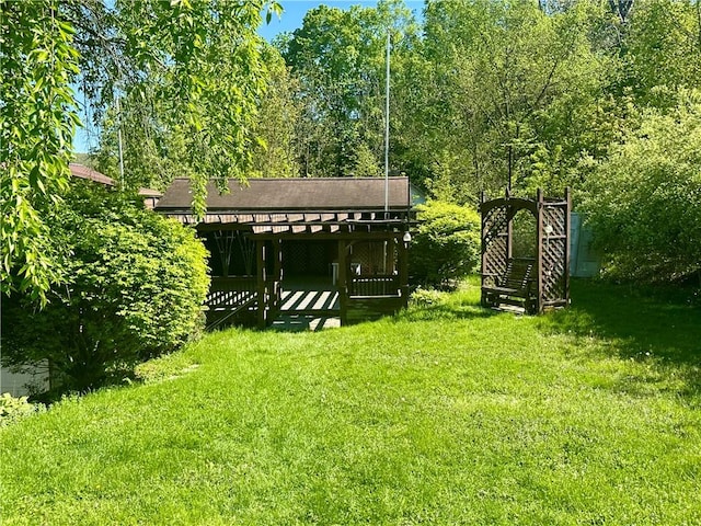 5 Orchard Dr, Corning, NY 14830 - view of grassy yard