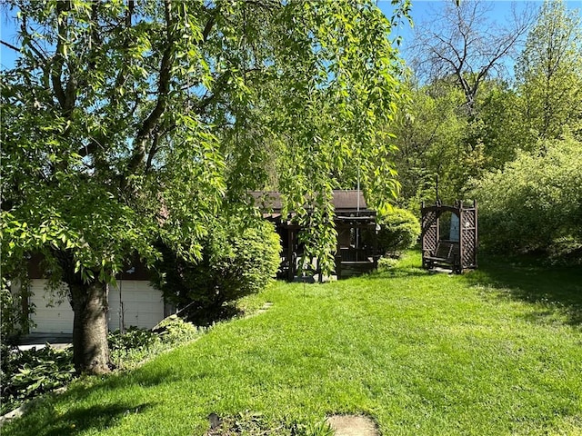 5 Orchard Dr, Corning, NY 14830 - view of green lawn