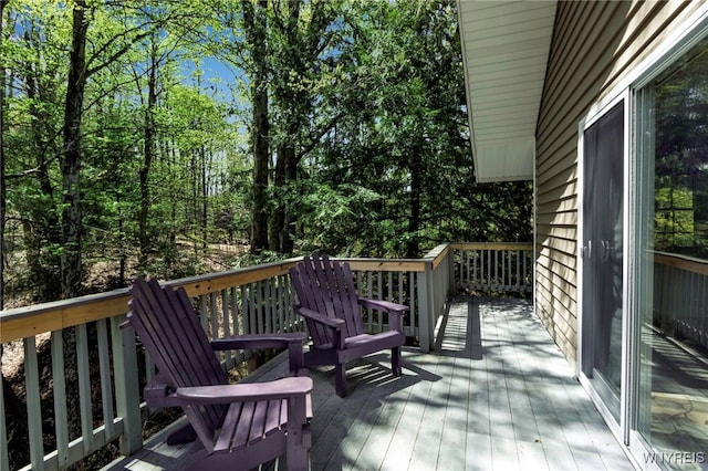 233 Falls Rd, Aurora, NY 14170 - view of deck