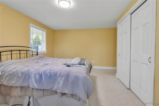 233 Falls Rd, Aurora, NY 14170 - bedroom with a closet and baseboards