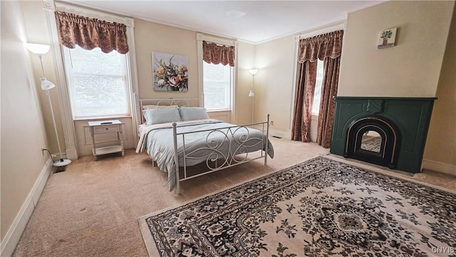 24 Grover St, Auburn, NY 13021 - carpeted bedroom with baseboards