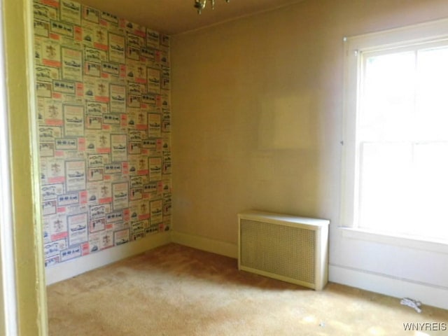 26 Robinson St, Hanover, NY 14136 - carpeted spare room with radiator and baseboards